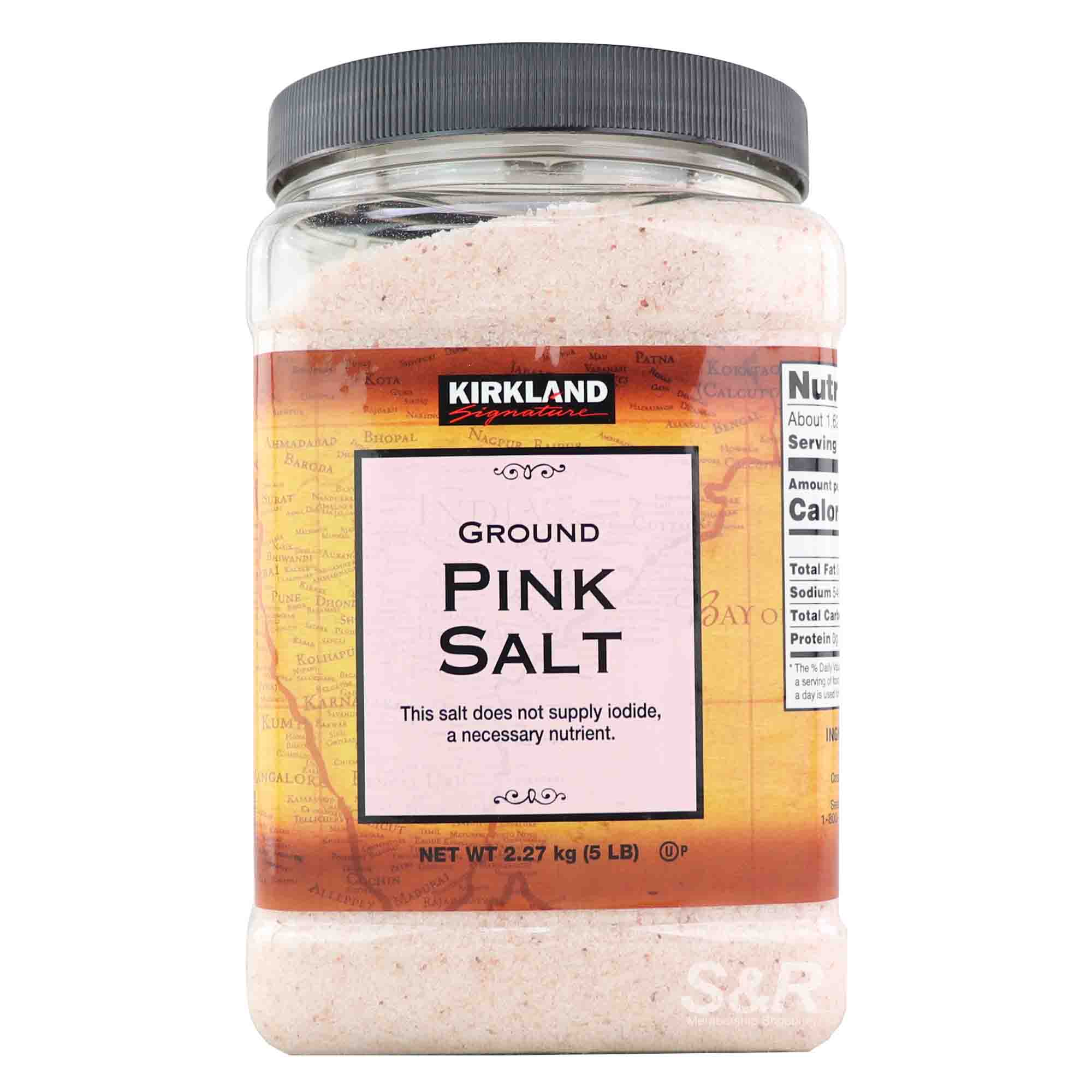 Kirkland Signature Ground Pink Salt 2.27kg Kirkland Signature Ground Pink Salt 2.27kg